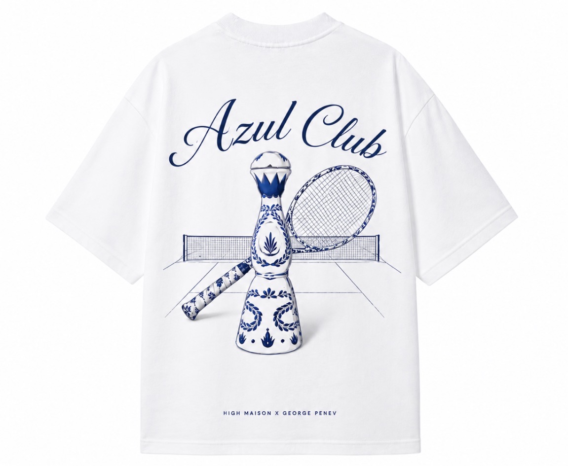 Azul Club Tee — High Maison × George Penev